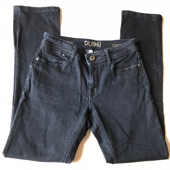 💕 Women's DL1961 COCO Curvy Straight Skinny Jeans - Picture 1 of 4